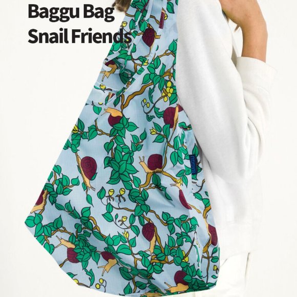 NWT Standard BAGGU - Snail Friends - Picture 1 of 6